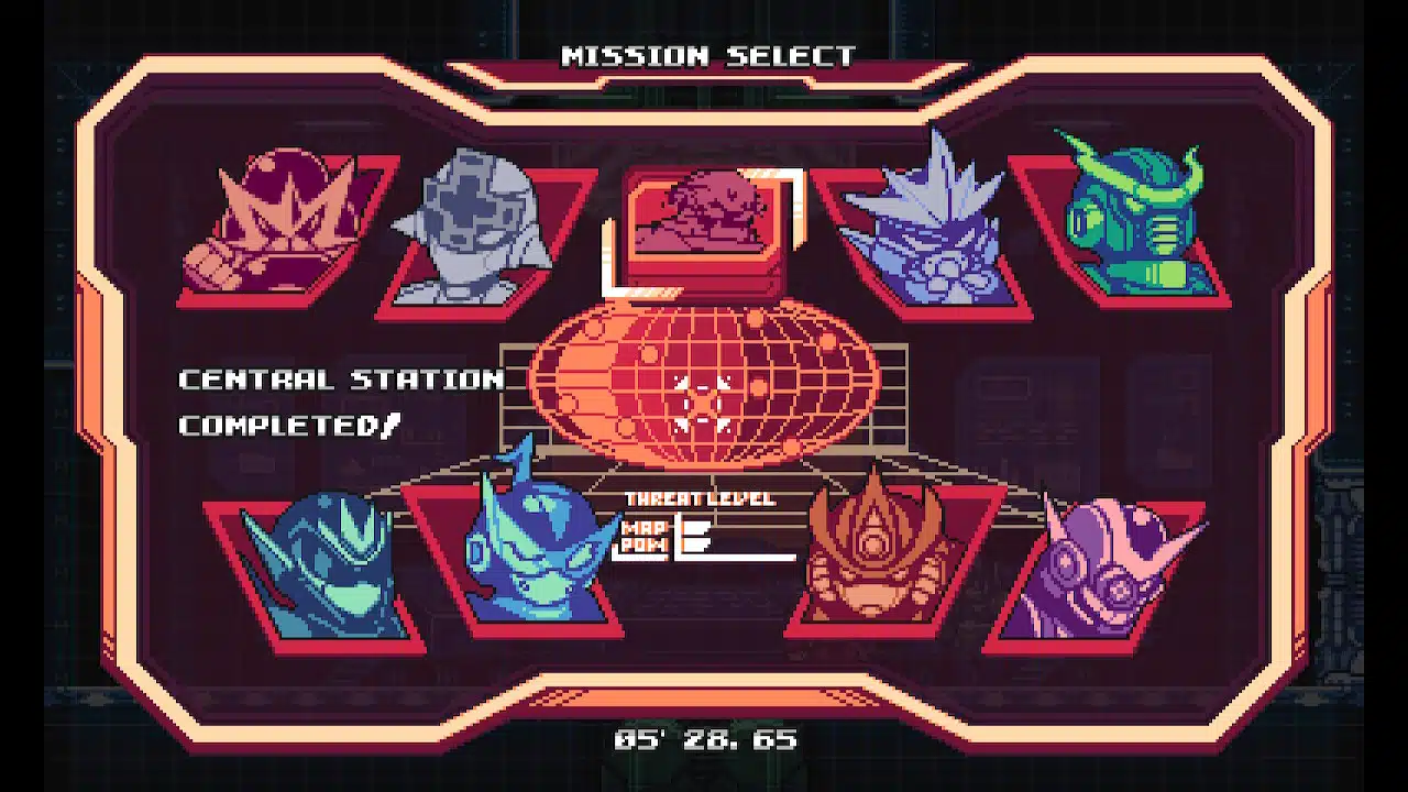 Gravity circuit features 8 robot bosses.
