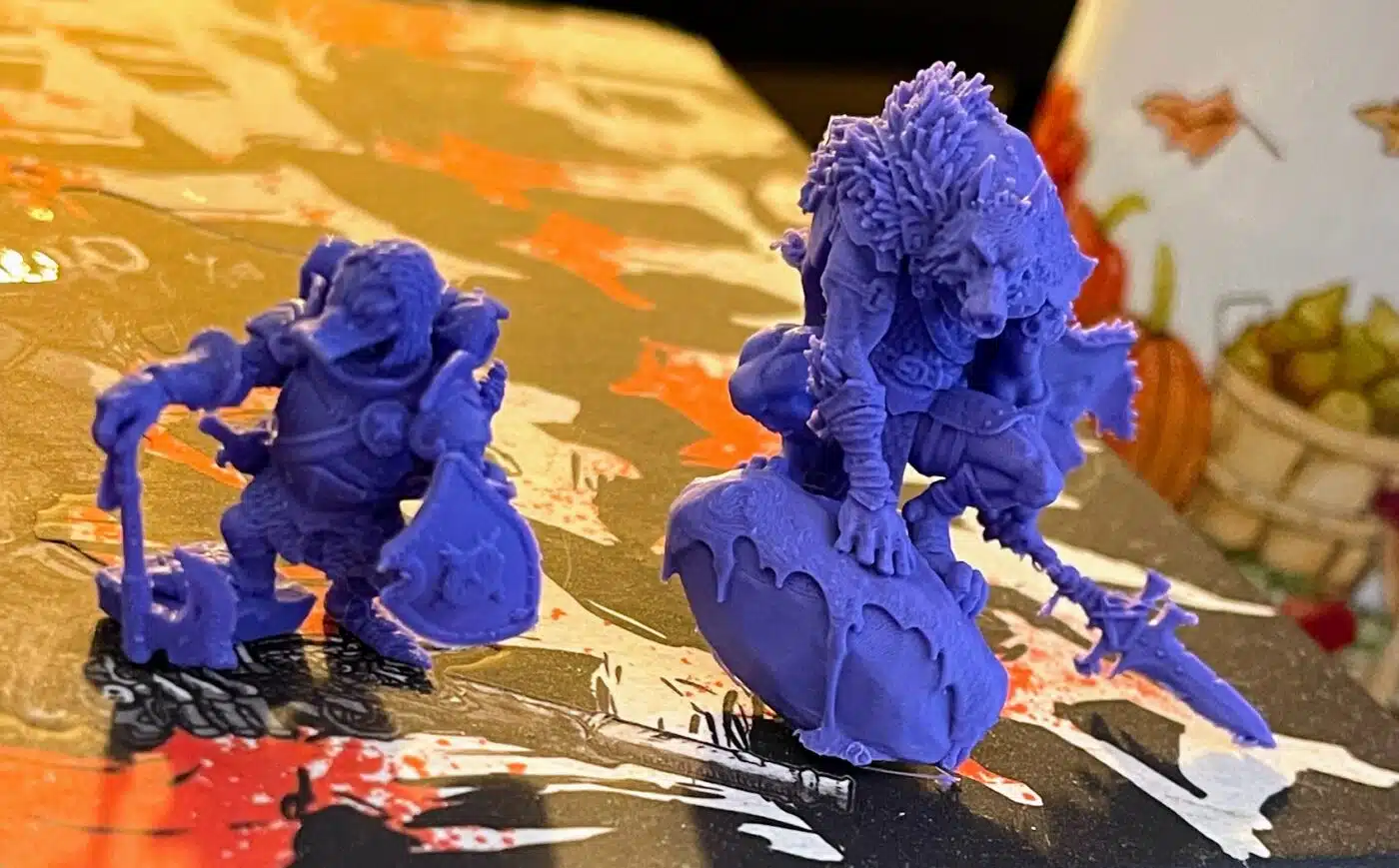 Makander and bastonn from dragonbane the adventure on myminifactory