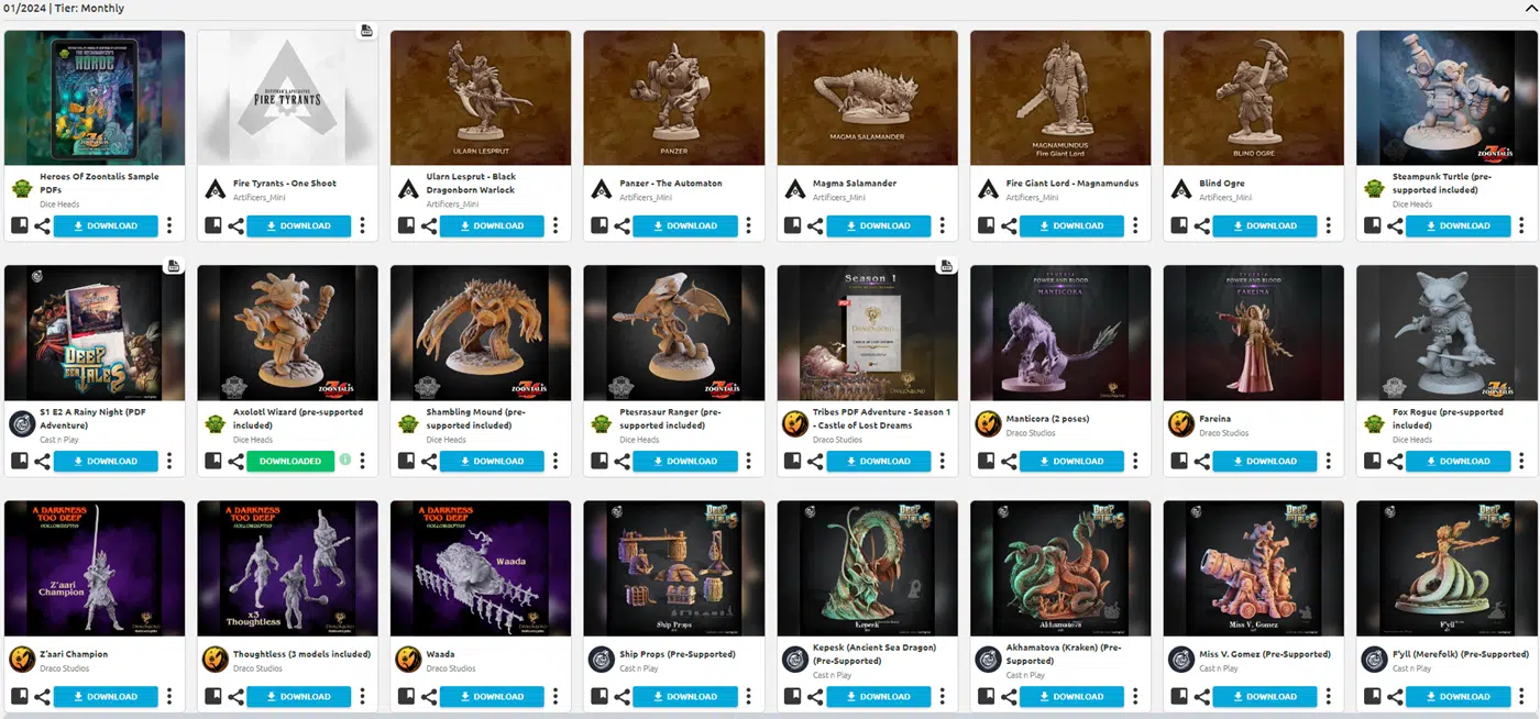 The Adventure Month 2 Goodies