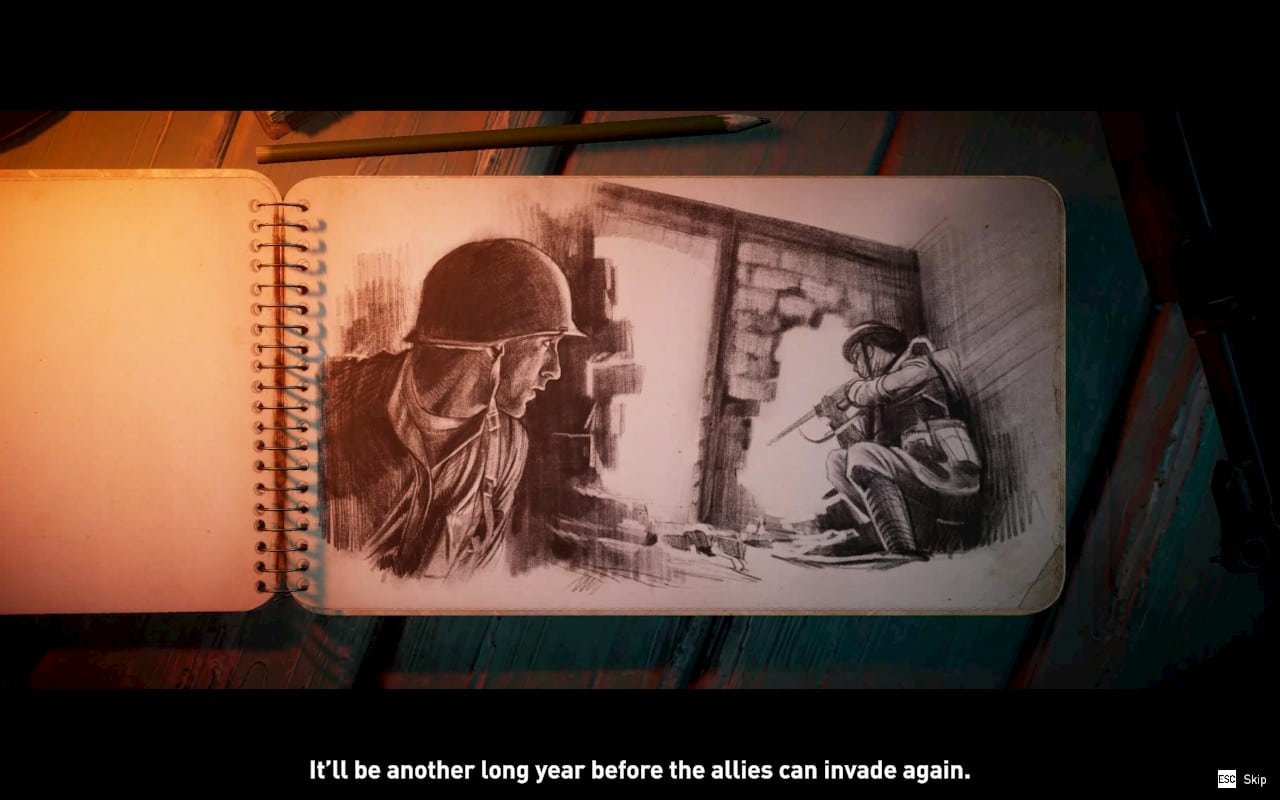 There are multiple endings in classified: france'44... and I got the worst one.