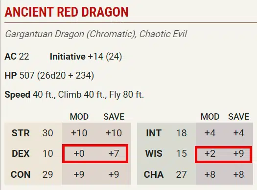 2024 monster manual d&d 5e red dragon