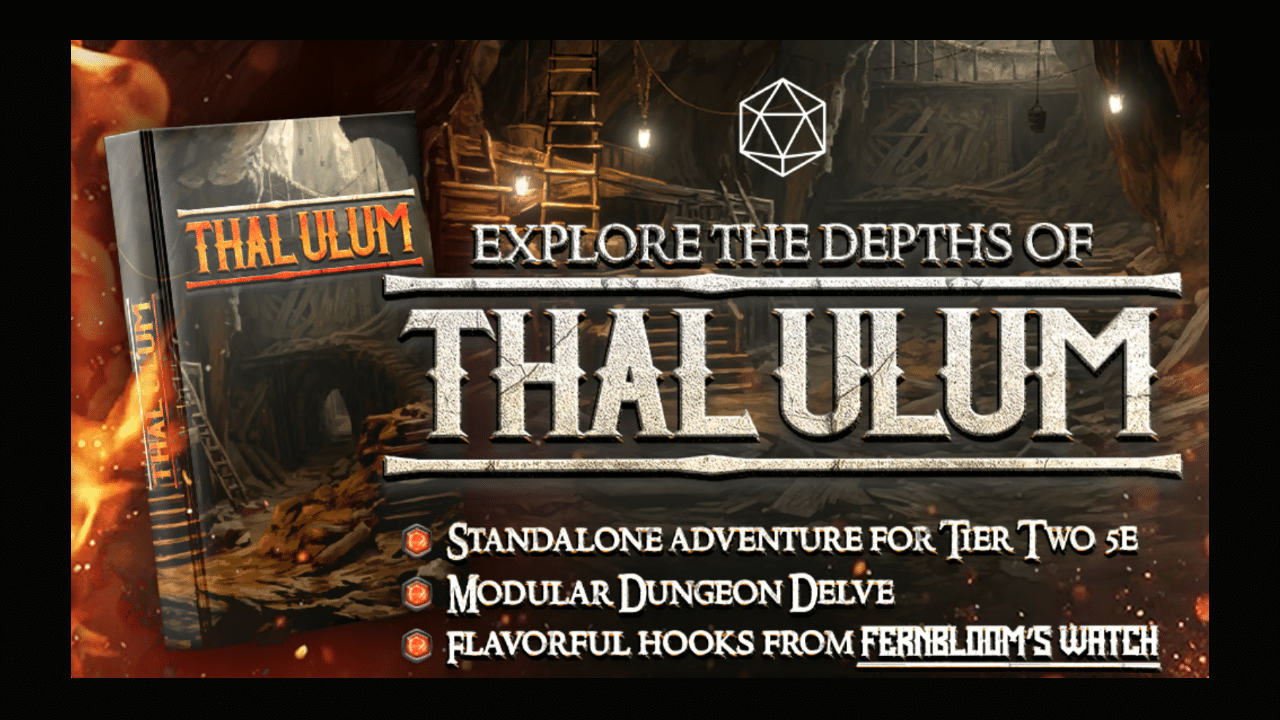 Thandir's sealed depths superdungeon modular