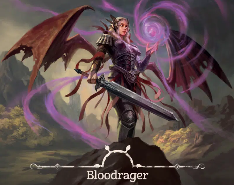 bloodrager class for 5e from Songs of the Spellbound Sea