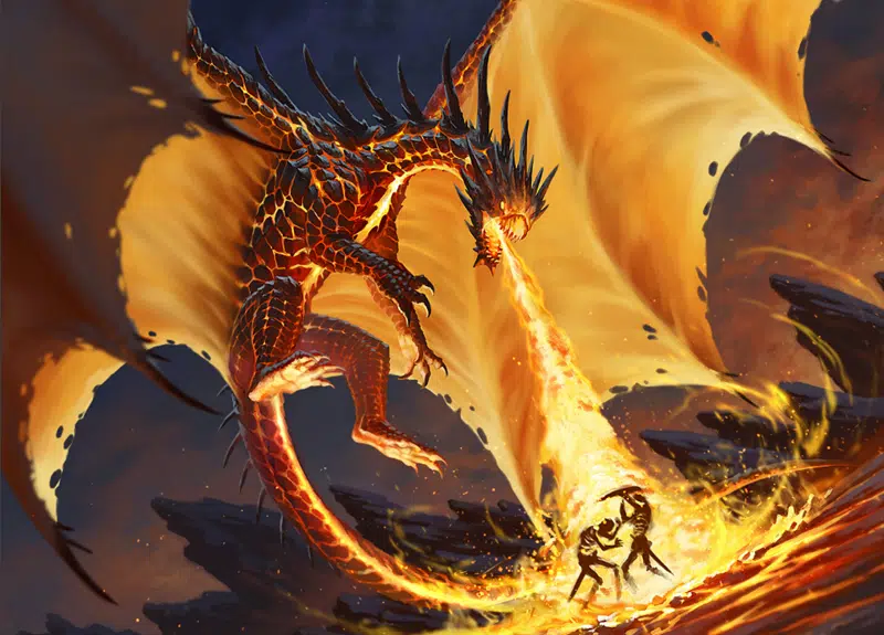 Hellfire wyrm