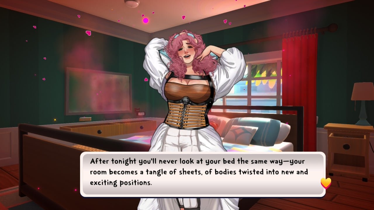 ... I had sex with my bed in Date Everything .