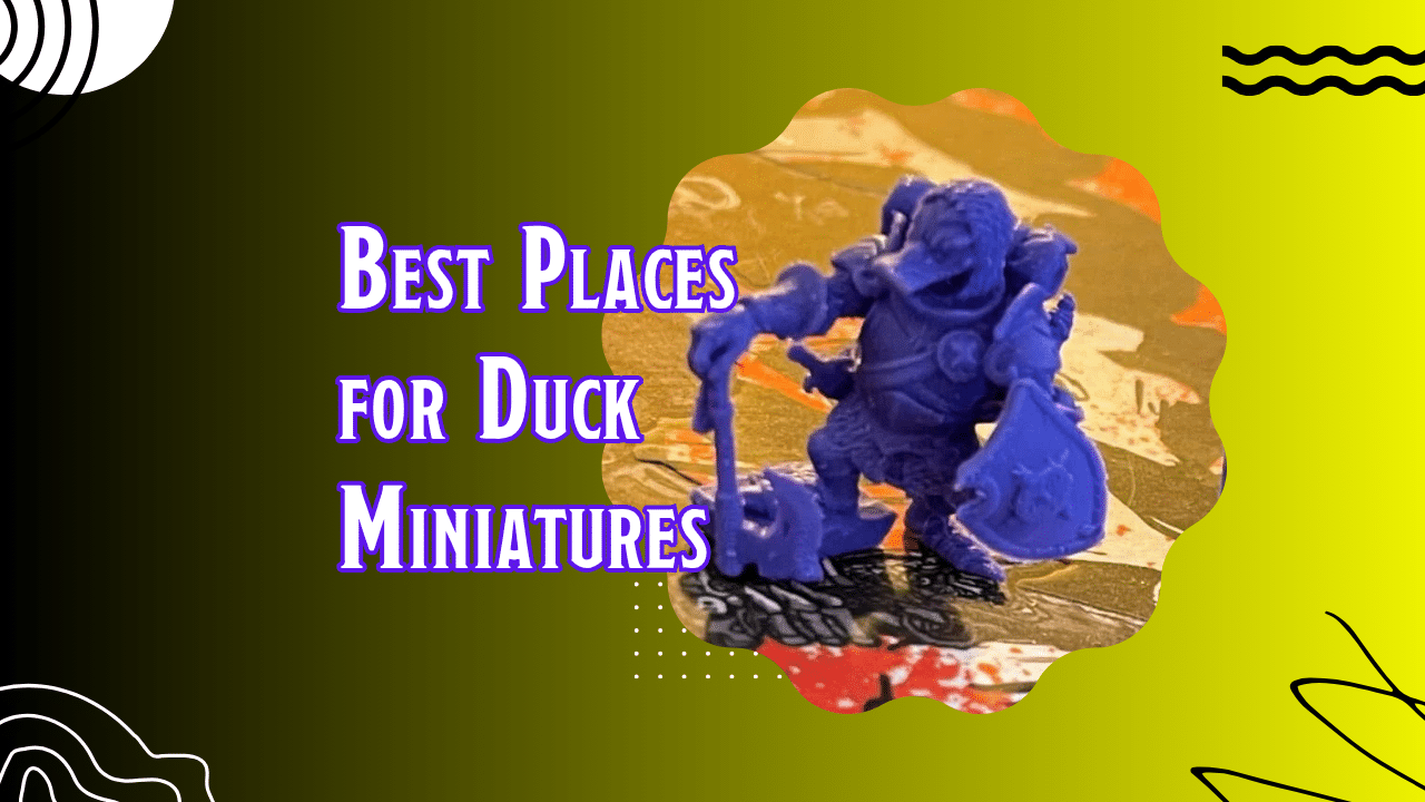 Best Places to Get Duck Miniatures for Tabletop Gaming