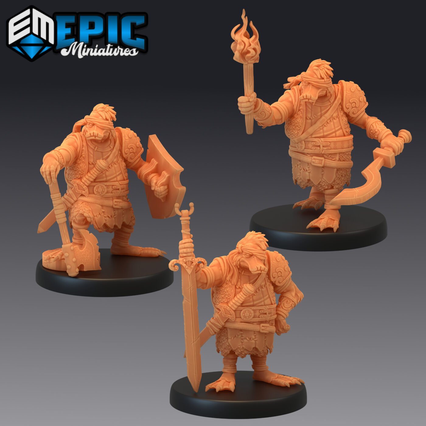 epic miniatures duckfolk minis - Geek to Geek Media Duckfolk miniatures from Epic Miniatures