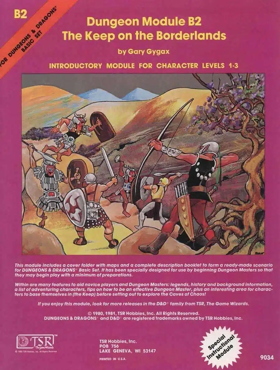 Keep on the borderlands