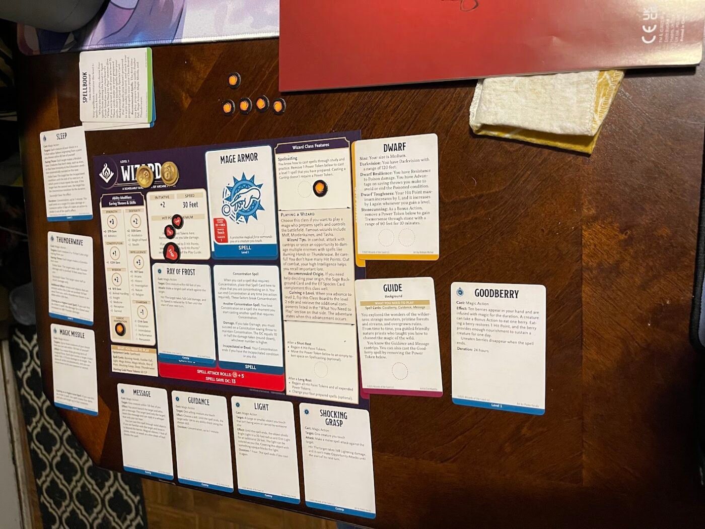 Heroes of the Borderlands 5304 - Geek to Geek Media Heroes of the borderlands wizard character board