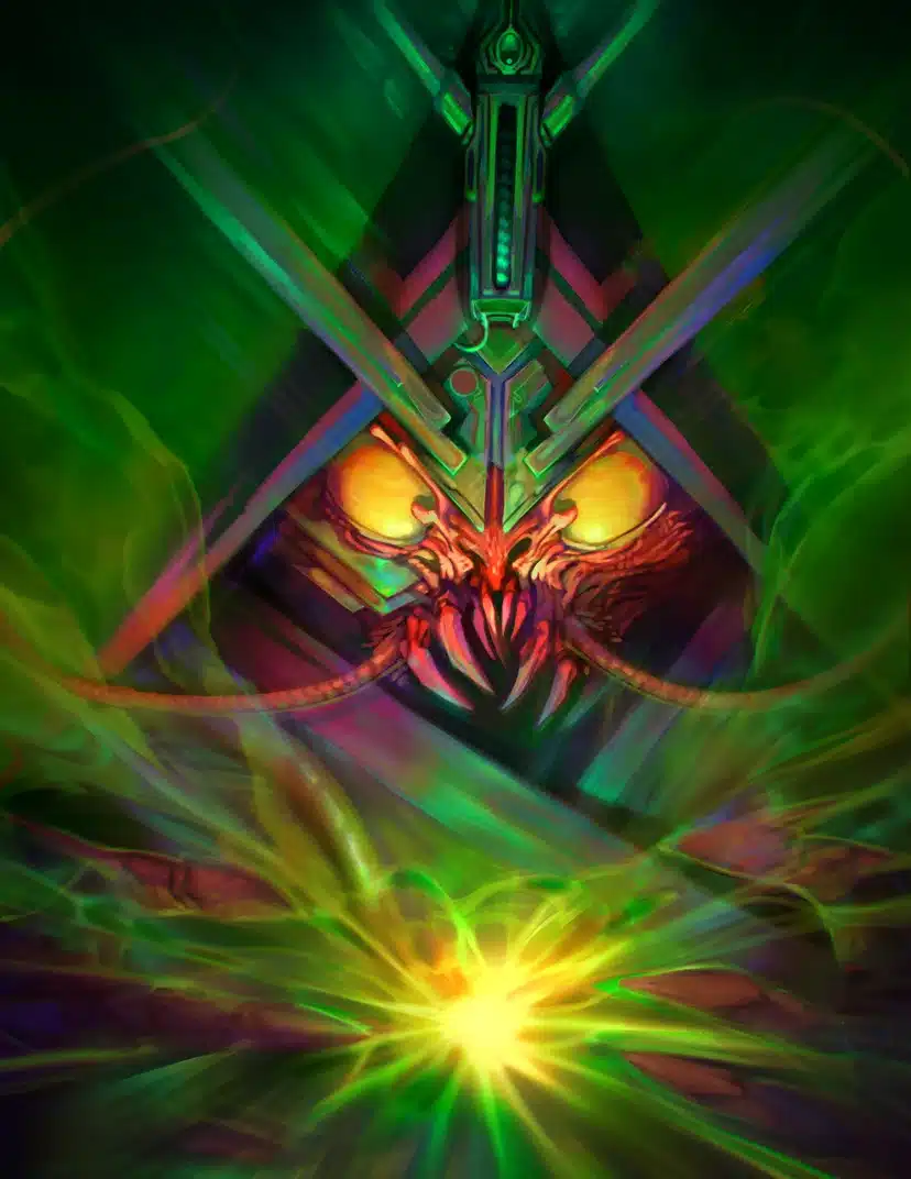 chk chk starfinder player core art - Geek to Geek Media Chk chk from the player core