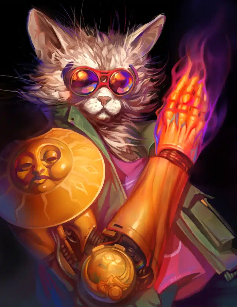 day starfinder player core art - Geek to Geek Media Dae from the player core