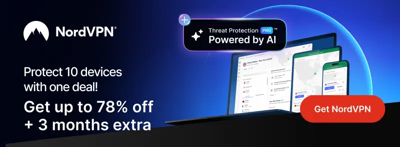 NordVPN Affiliate Banner