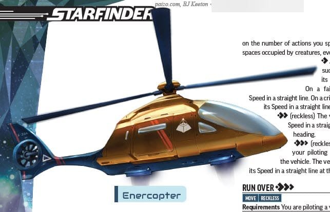 Enercopter sf2e vehicles