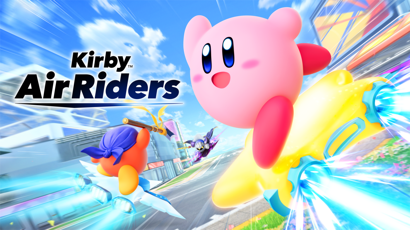 Switch2_16x9_KirbyAirRiders_KeyArt - Geek to Geek Media Kirby air riders images provided by nintendo