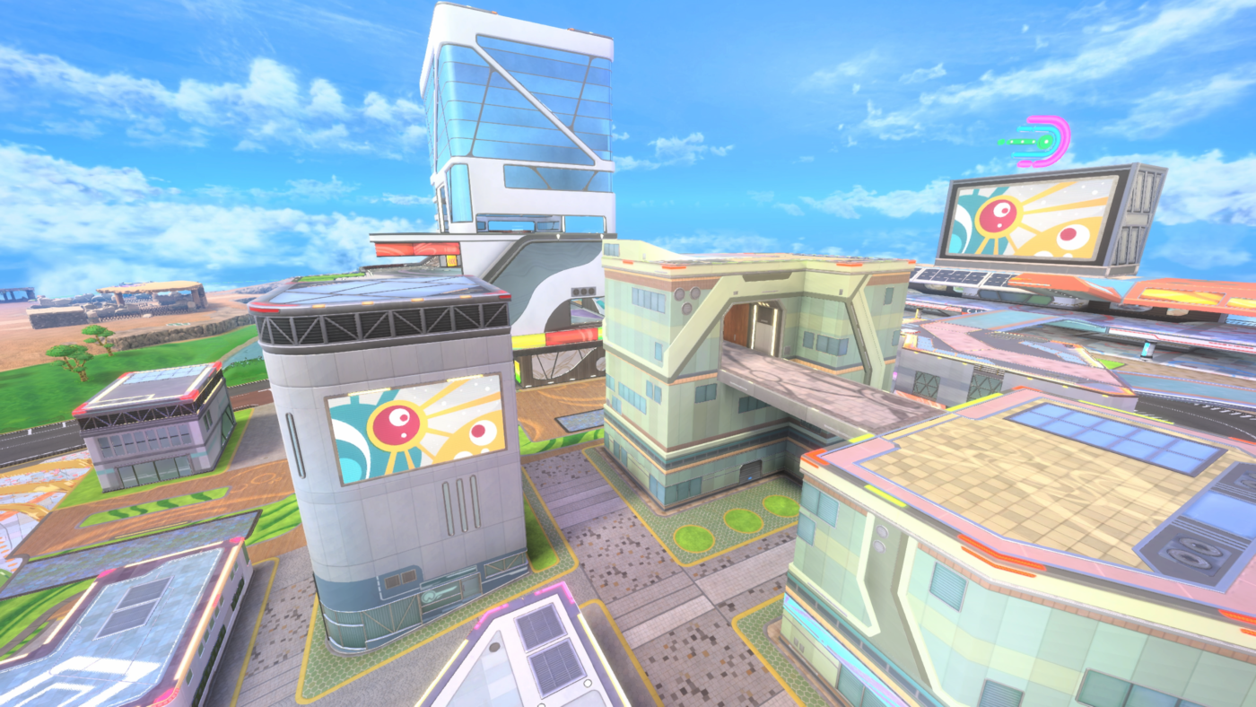 Switch2_KirbyAirRiders_CityTrial_scrn_08 - Geek to Geek Media Kirby air riders images provided by nintendo