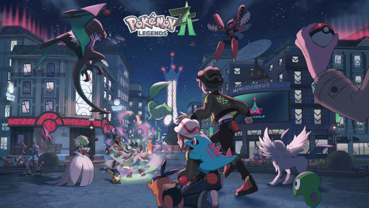 Switch_16x9_PokemonLegendsZA_KeyArt - Geek to Geek Media Pokemon legends z-a images provided by nintendo