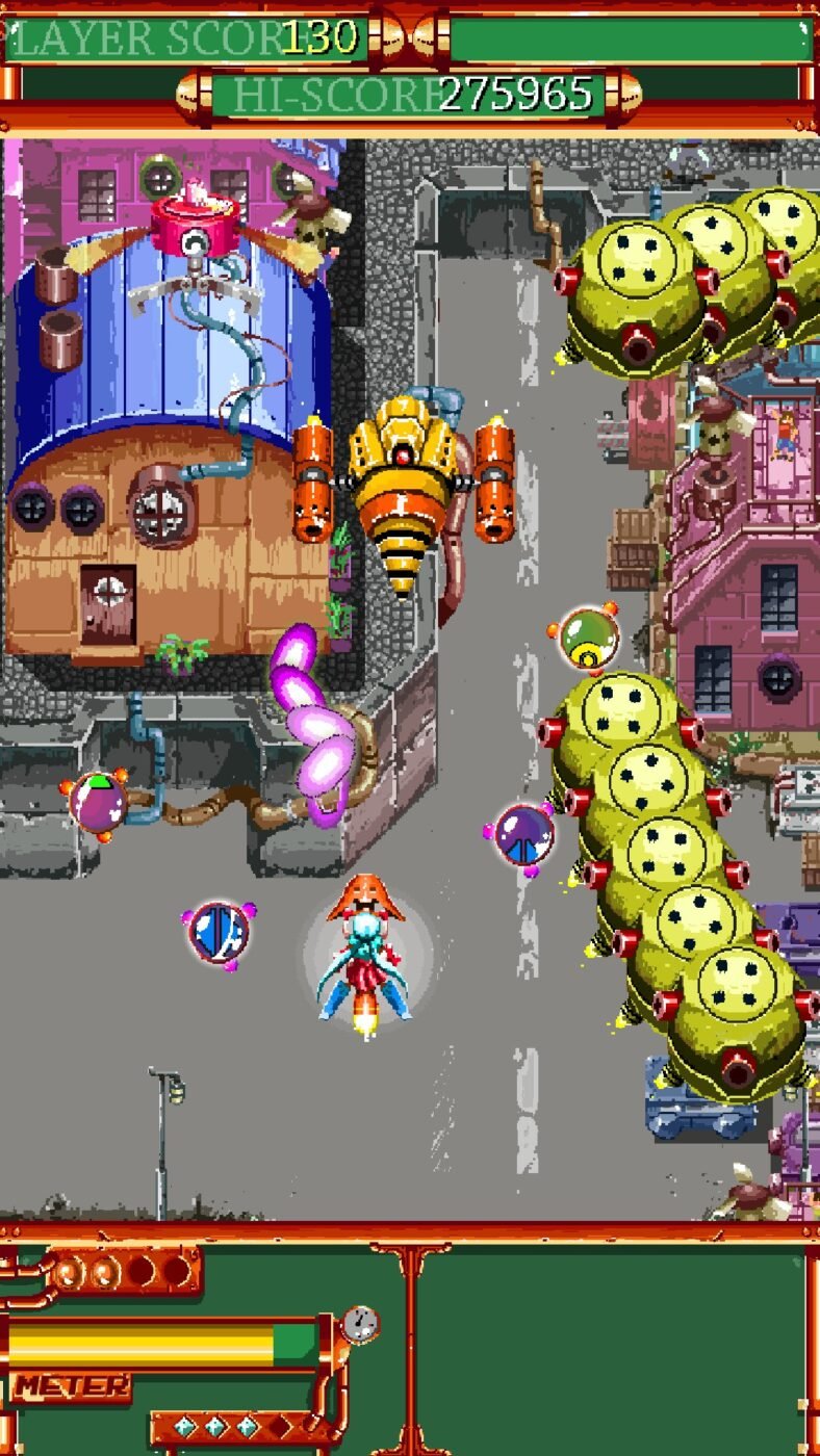 Shockwave triggers running in a vertical orientation