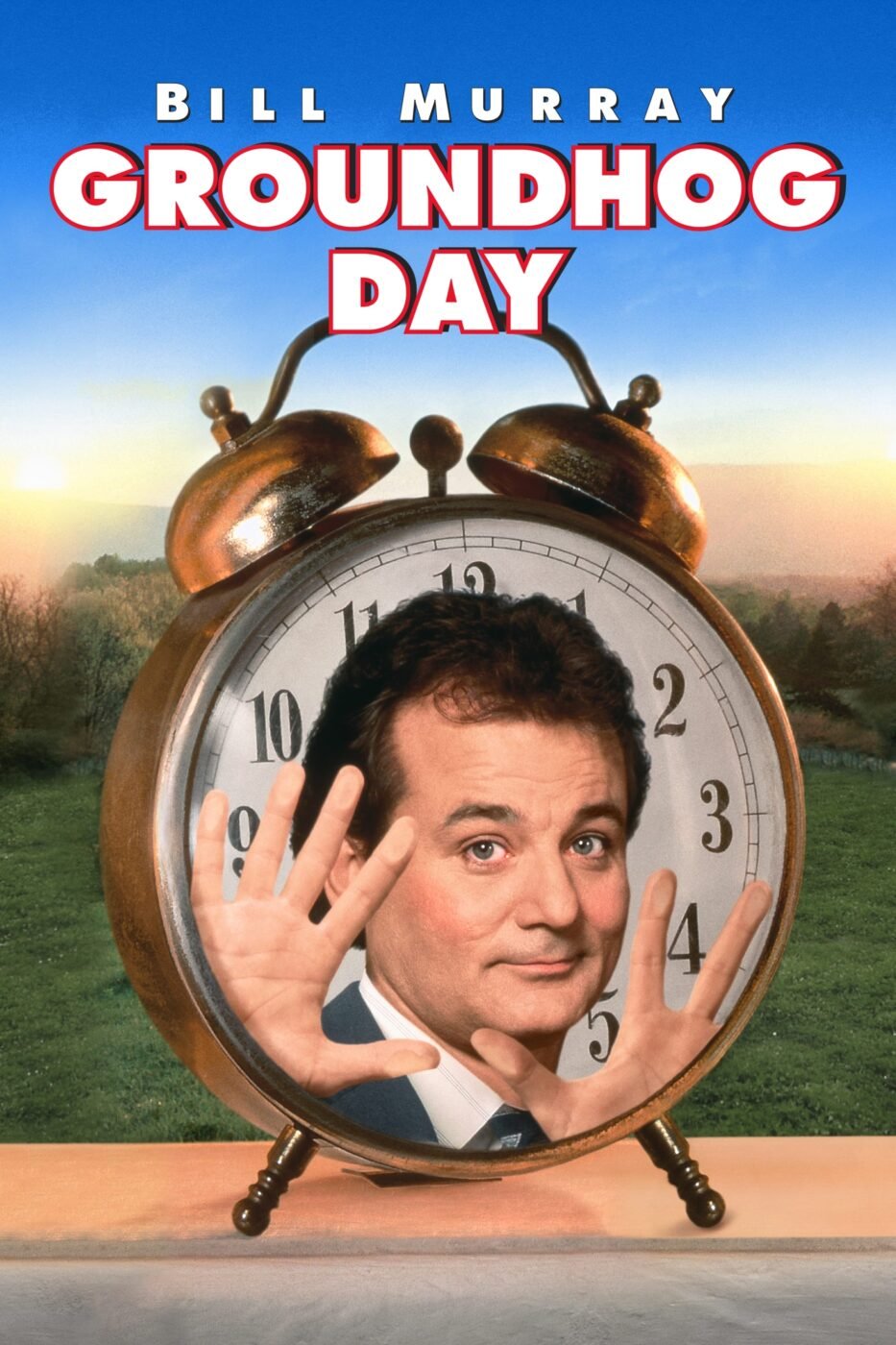 Dvd cover art for bill murray's "Groundhog Day" 