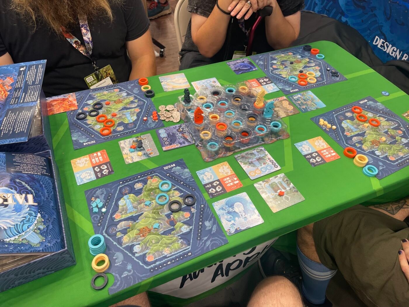 Tatsumi board game gameplay