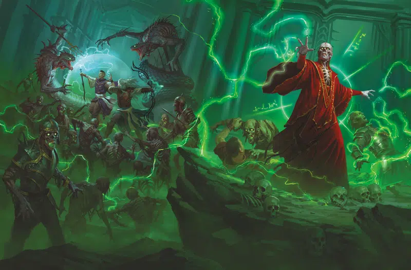 Deadfall cover of a lich